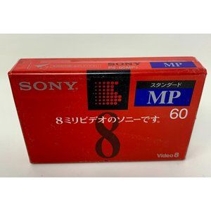 Sony Japan Limited Blank Video 8‎ HG Tape MP60